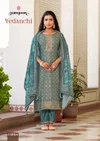 Vedanchi By Rangoon Viscose Muslin Kurti With Bottom Dupatta
